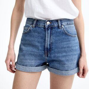 NWT Pull and Bear High-Rise Denim Shorts